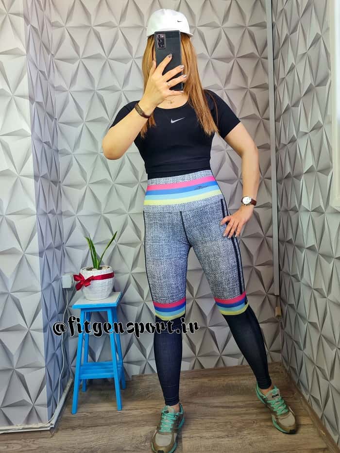 نیم تنه ورزشی زنانه طرح نایک مدل 0102